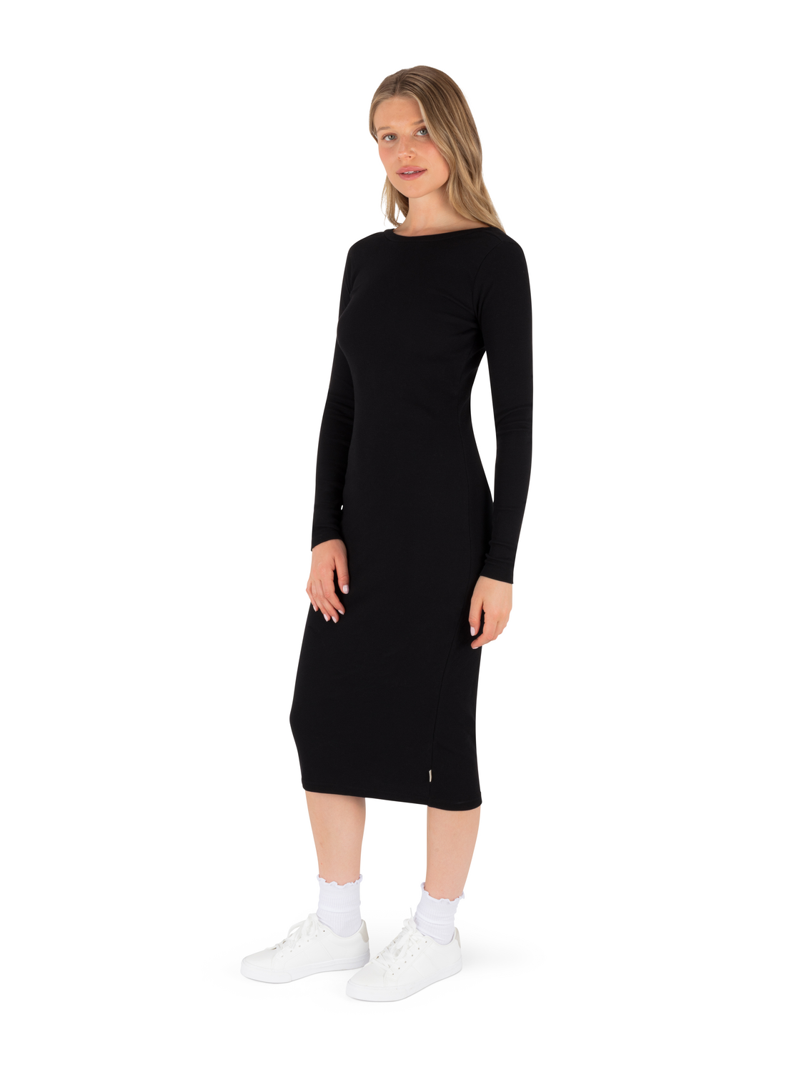Just A Girl Long Sleeve Dress