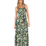 Fall Palms Maxi Dress