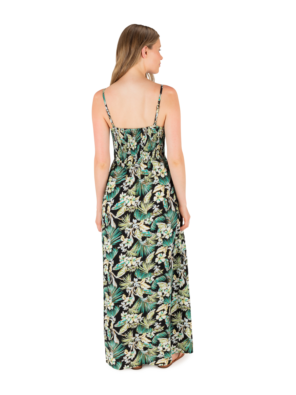 Fall Palms Maxi Dress