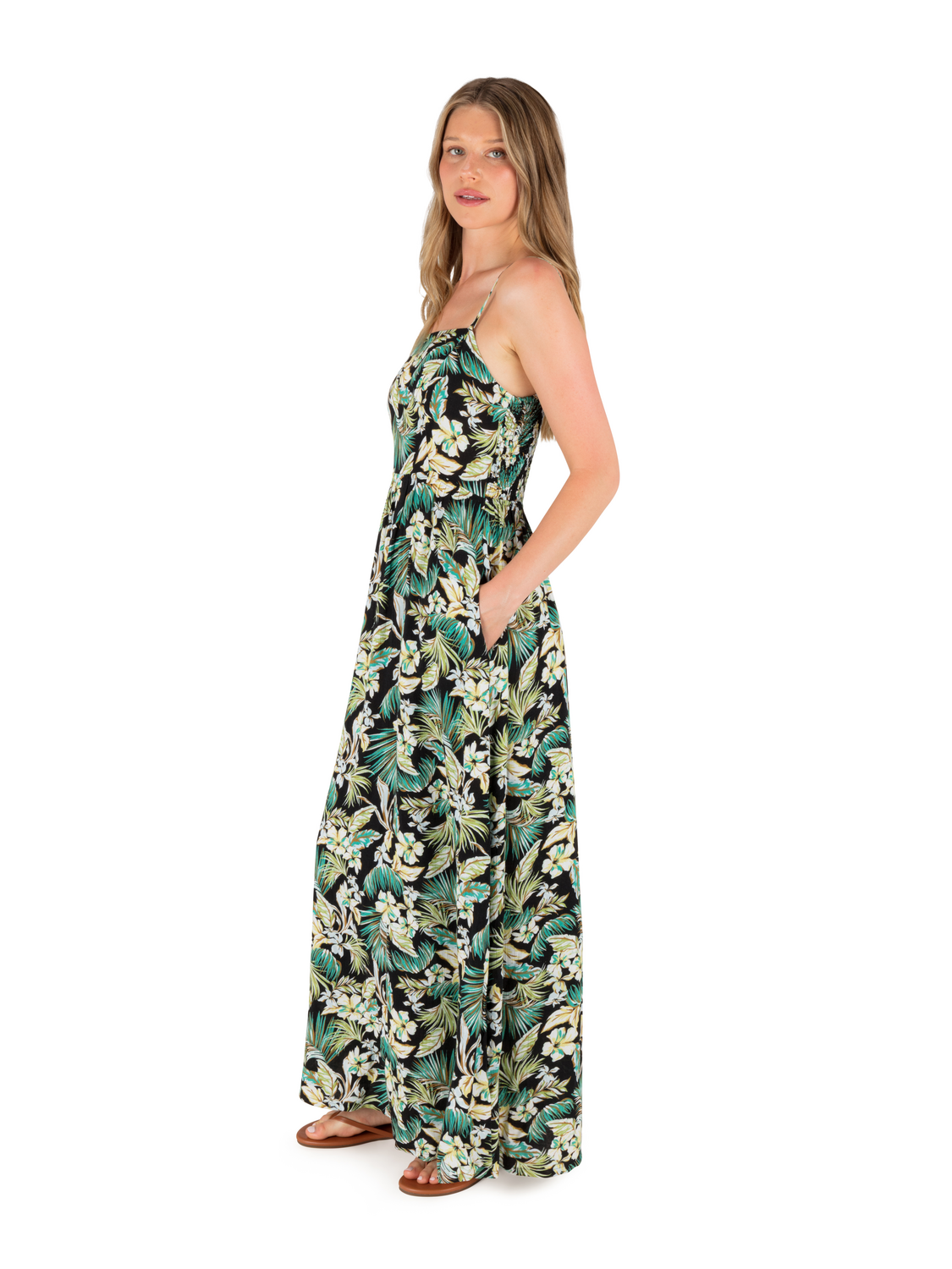 fall floral print dress Palms Maxi providing both style and SIZE:30/30 Black Prom Dresses Sweetheart powrotbestowJZ
