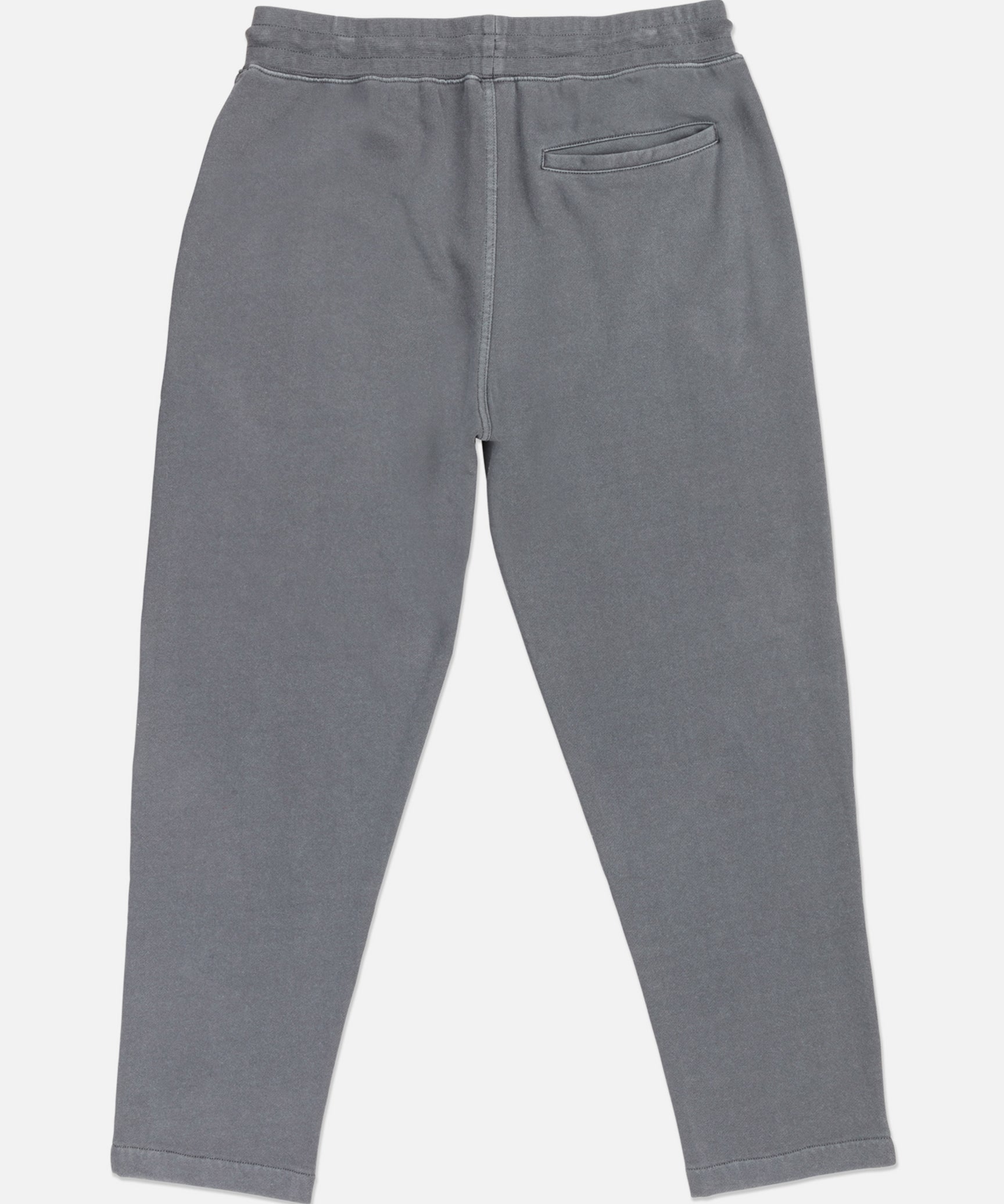 Gray pants on a black background