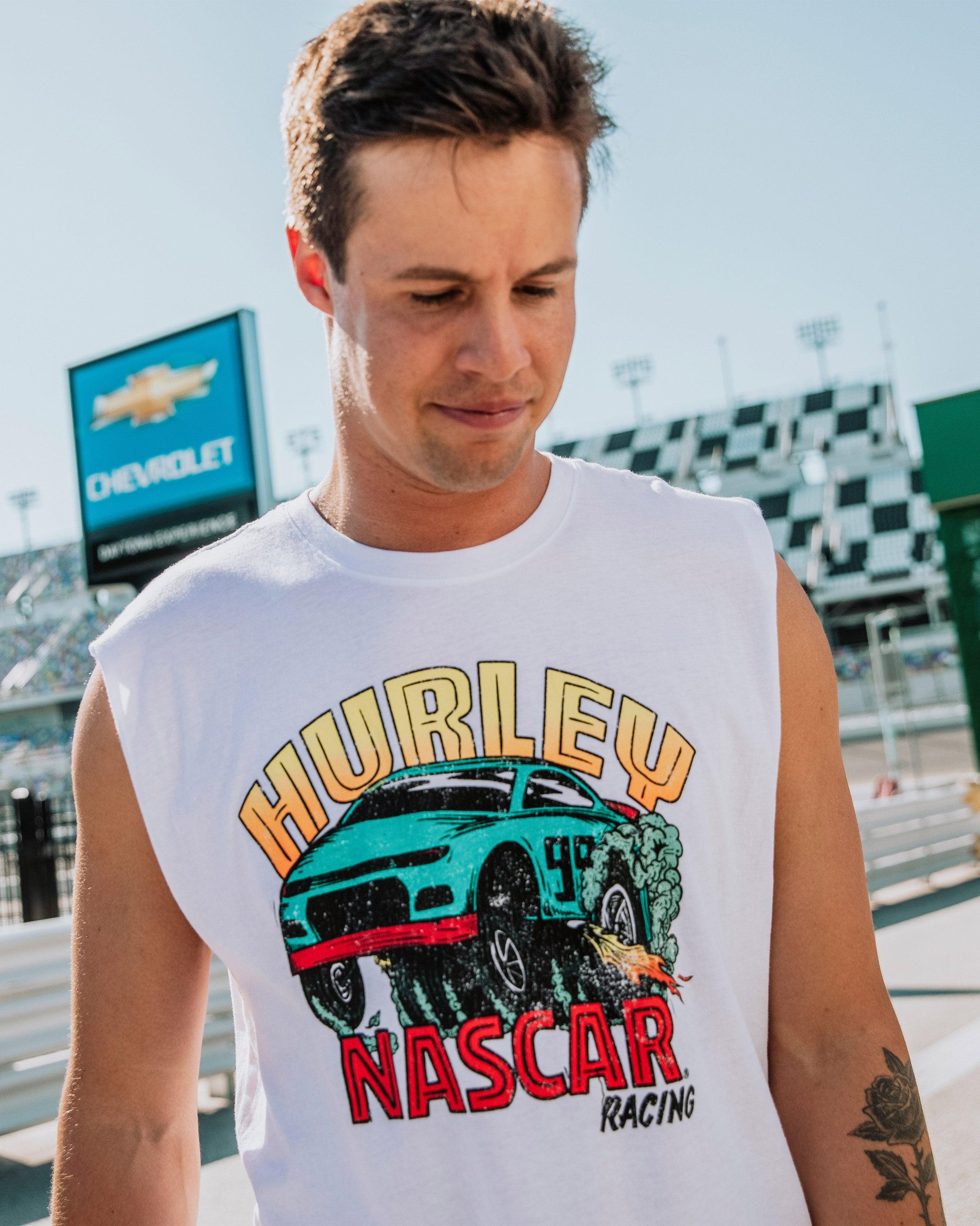 White - Nascar Everyday Only Rippin Muscle Tank | Hurley