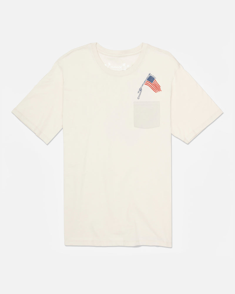 Bone - EVERYDAY LIBERTY REAPER SHORT SLEEVE TEE | Hurley