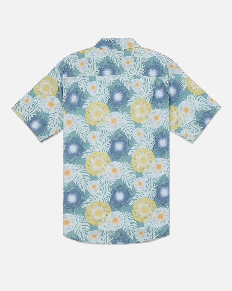 Hurley Camicia Hawaii Uomo Maniche Corte - Stile Estivo Con Stretch E Tasca Occhiali - Foto 6