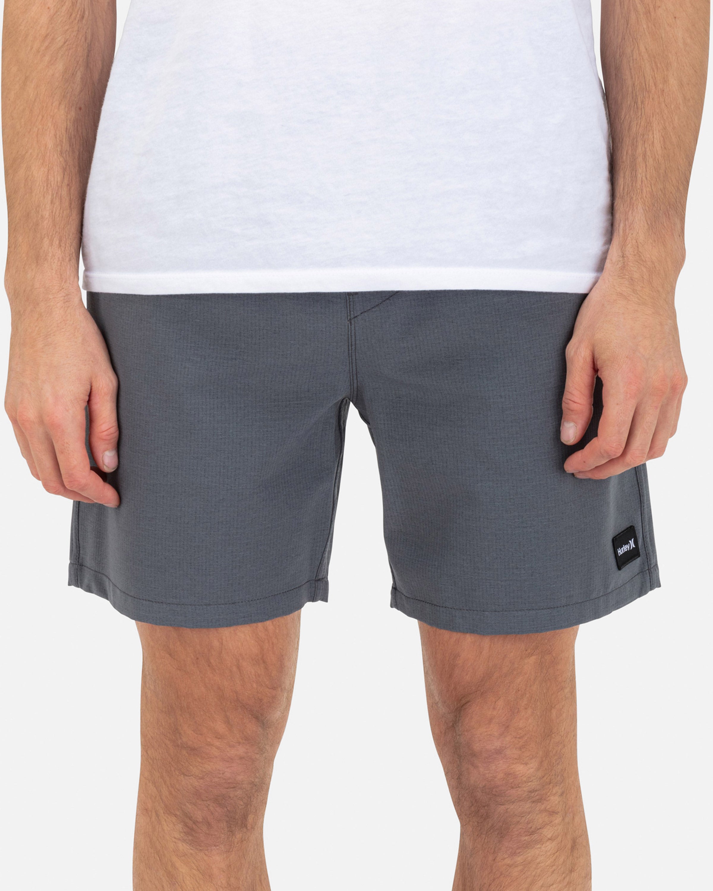 Black Heather Phantom Zuma II Volley Walkshorts 18" Hurley