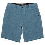 Blue shorts on a white background