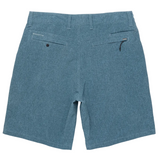 Blue shorts on a white background