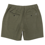 Green shorts on a white background