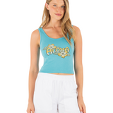 Aloha Scoop Crop Tank