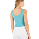 Aloha Scoop Crop Tank