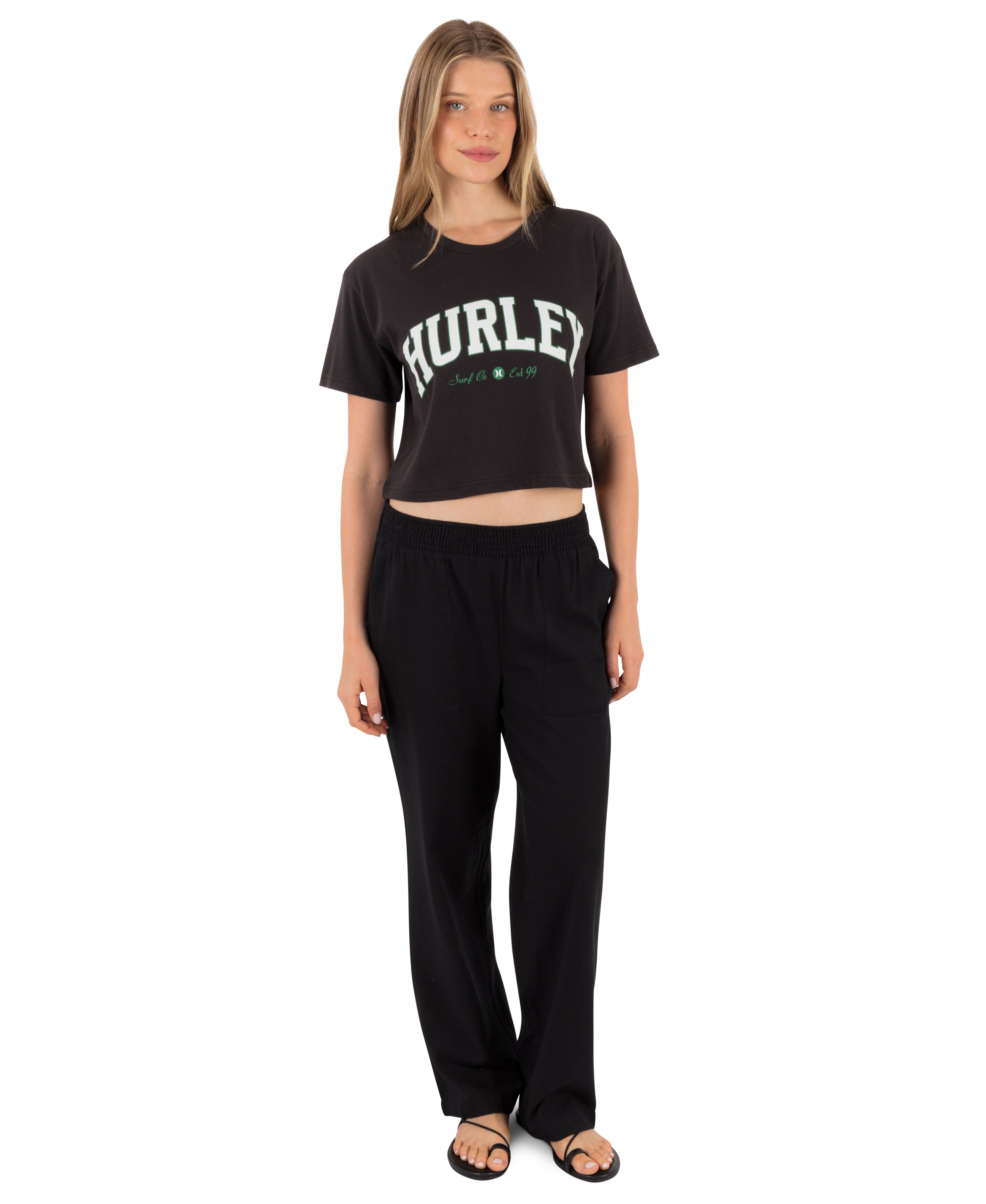 Surf Hooky Boxy Crop Tee