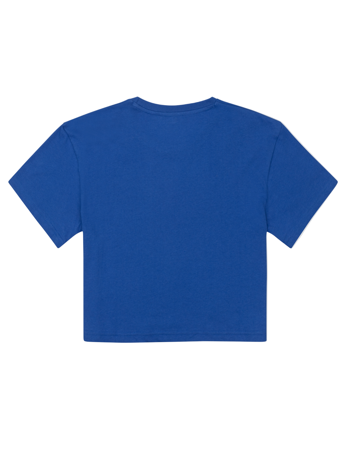 Blue t-shirt on a white background