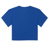 Blue t-shirt on a white background