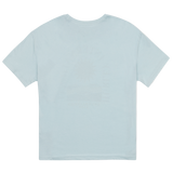 Light blue t-shirt on a white background