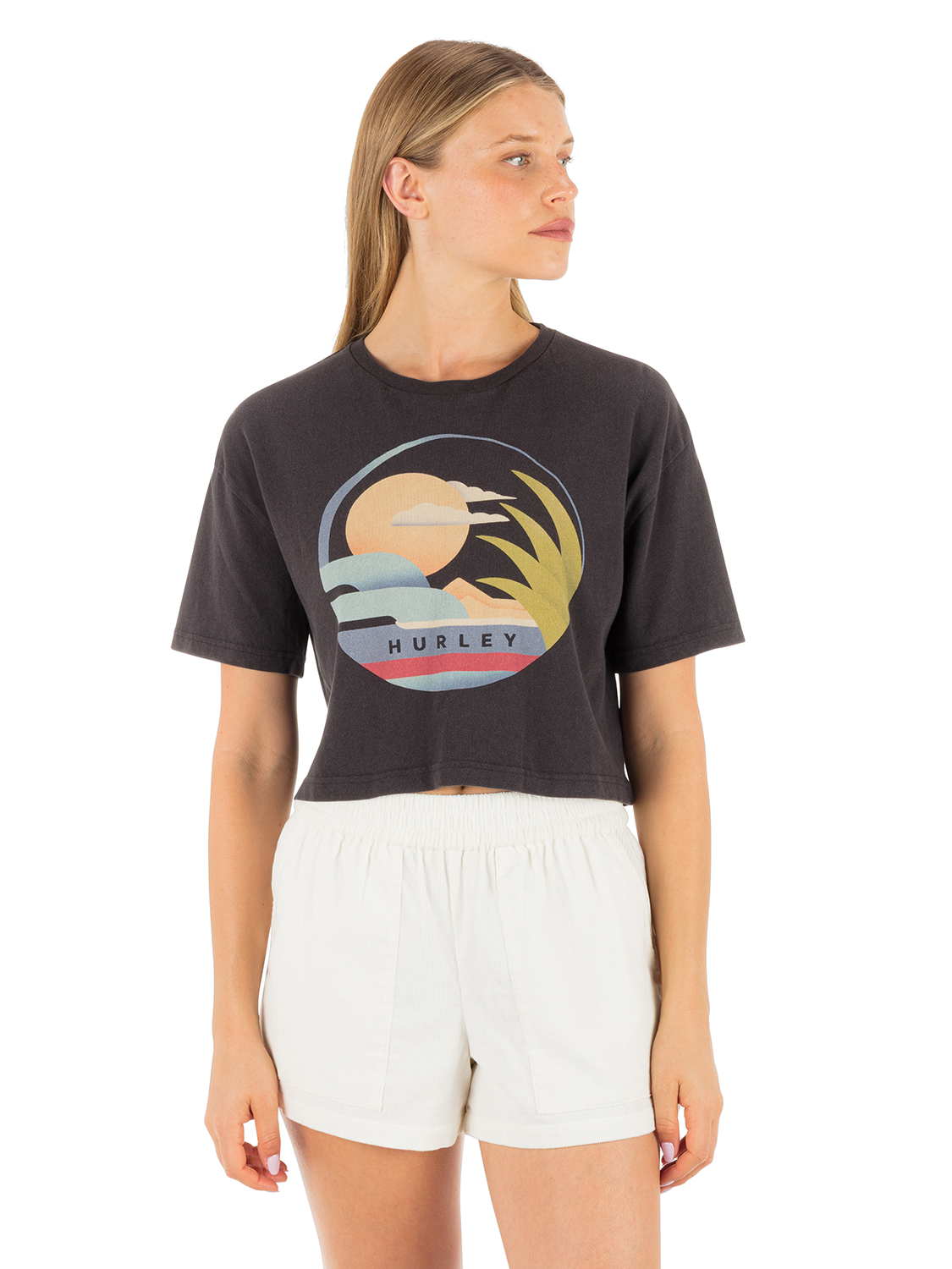 Society Islands Boxy Drop Tee