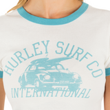 Speedway Ringer Baby Tee