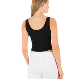 Peacebone Scoop Crop Tank