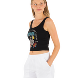 Peacebone Scoop Crop Tank
