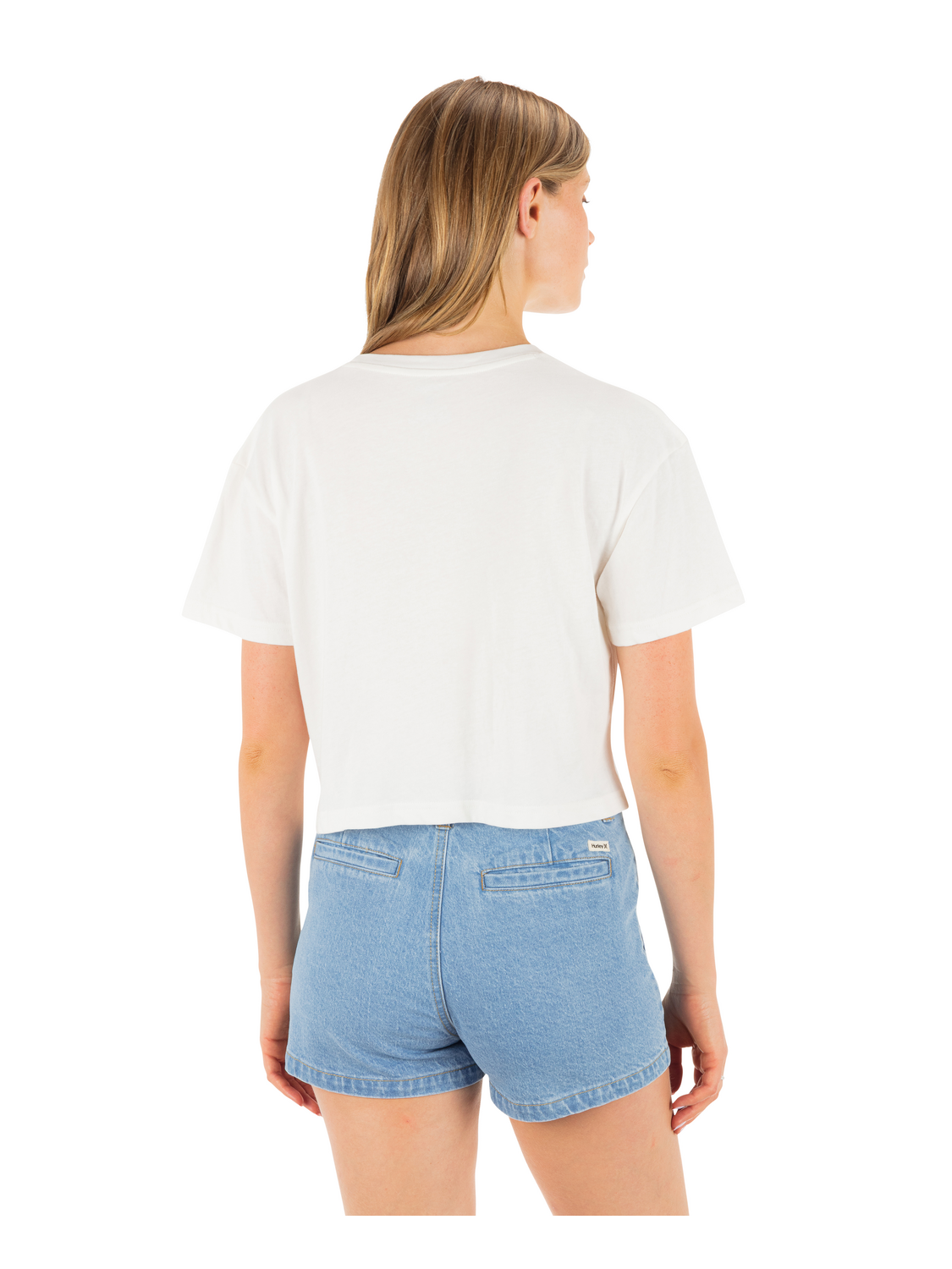 Surf Days Boxy Crop Tee