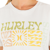 Surf Days Boxy Crop Tee