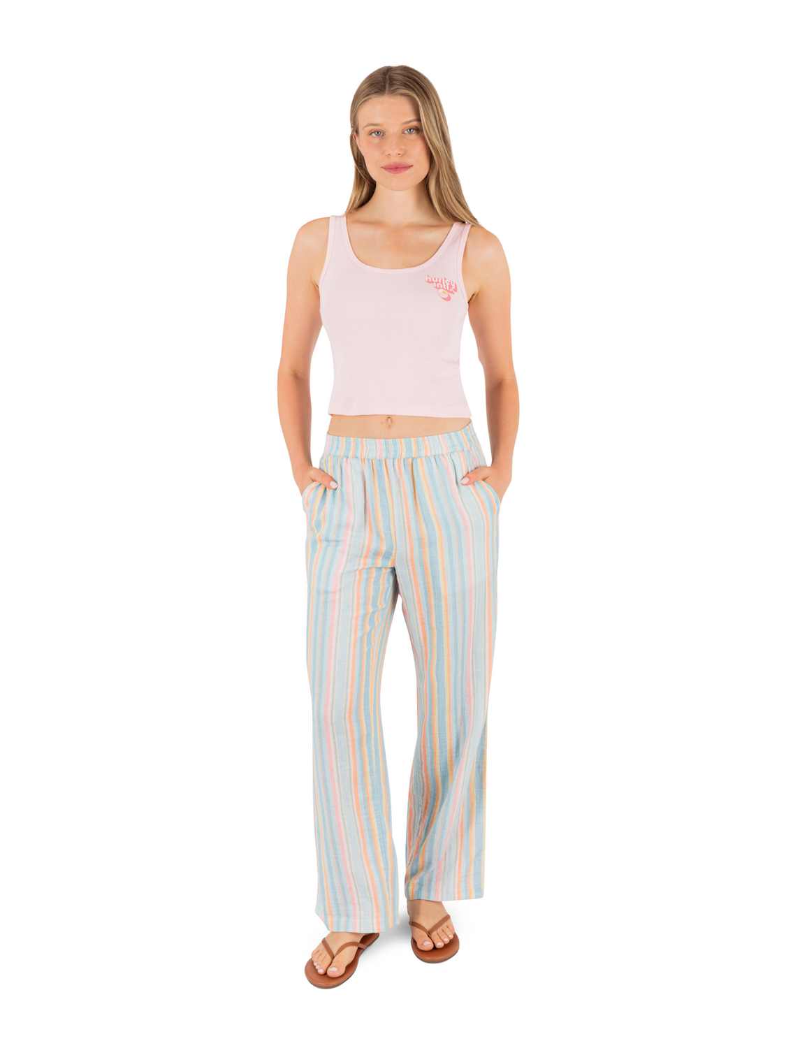 Groovy Scoop Crop Tank