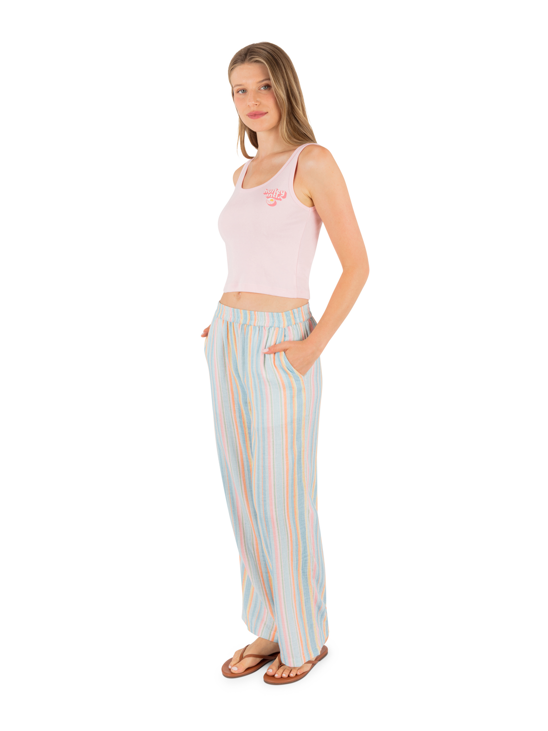 Groovy Scoop Crop Tank