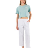 Quadrant Boxy Crop Tee