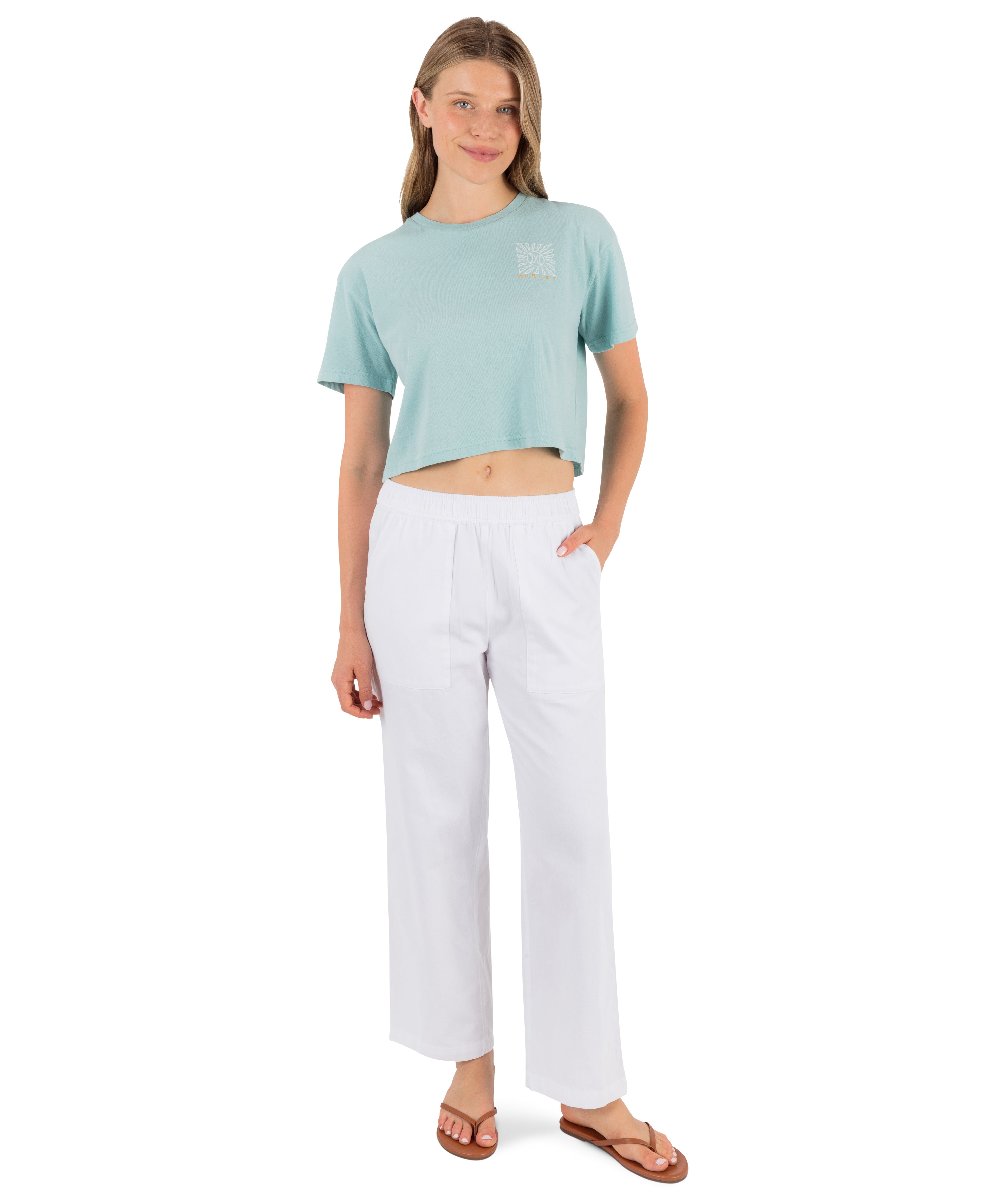Quadrant Boxy Crop Tee