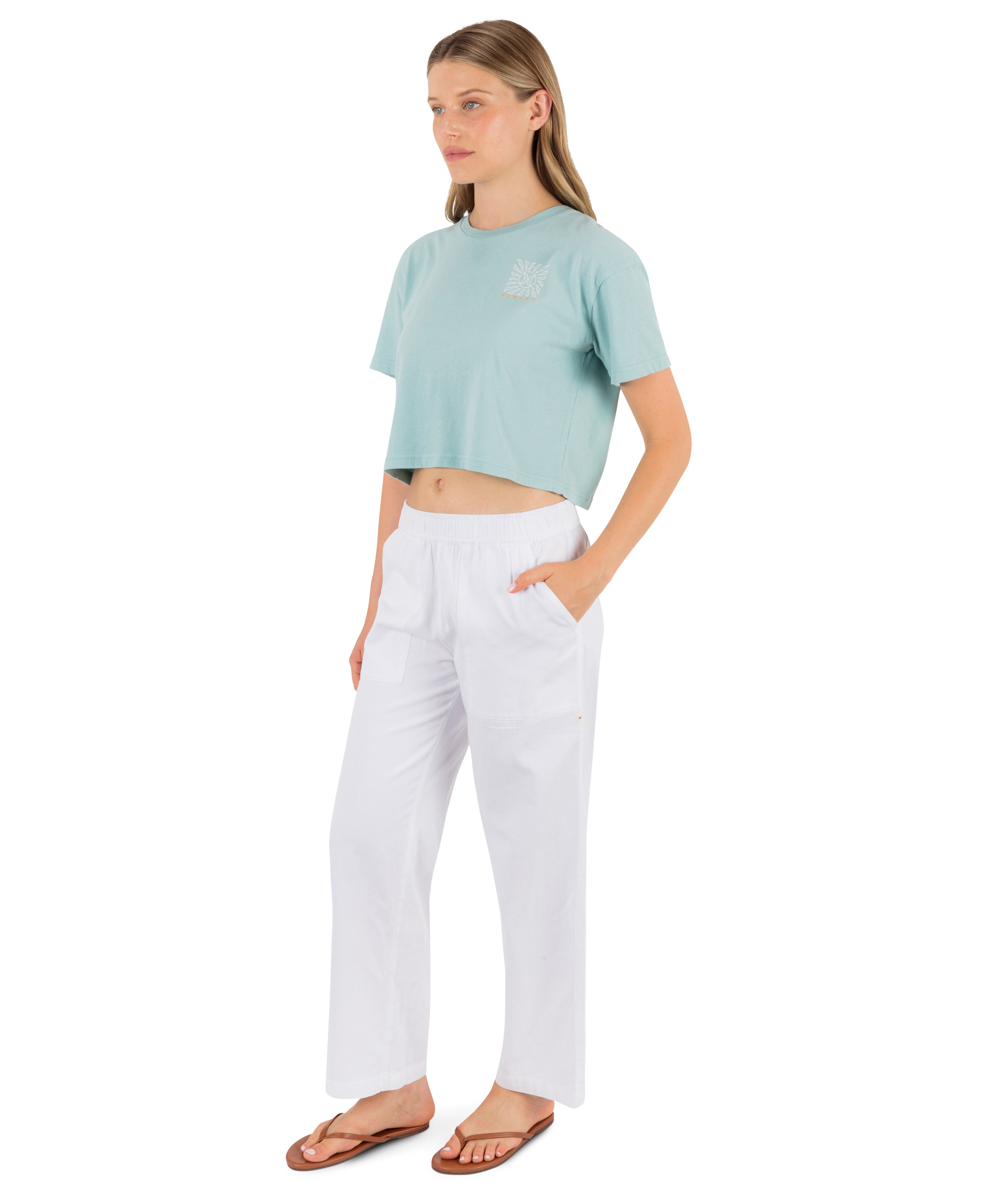 Quadrant Boxy Crop Tee