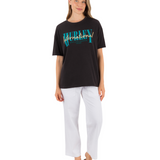 Surf Hooky Boxy Crop Tee