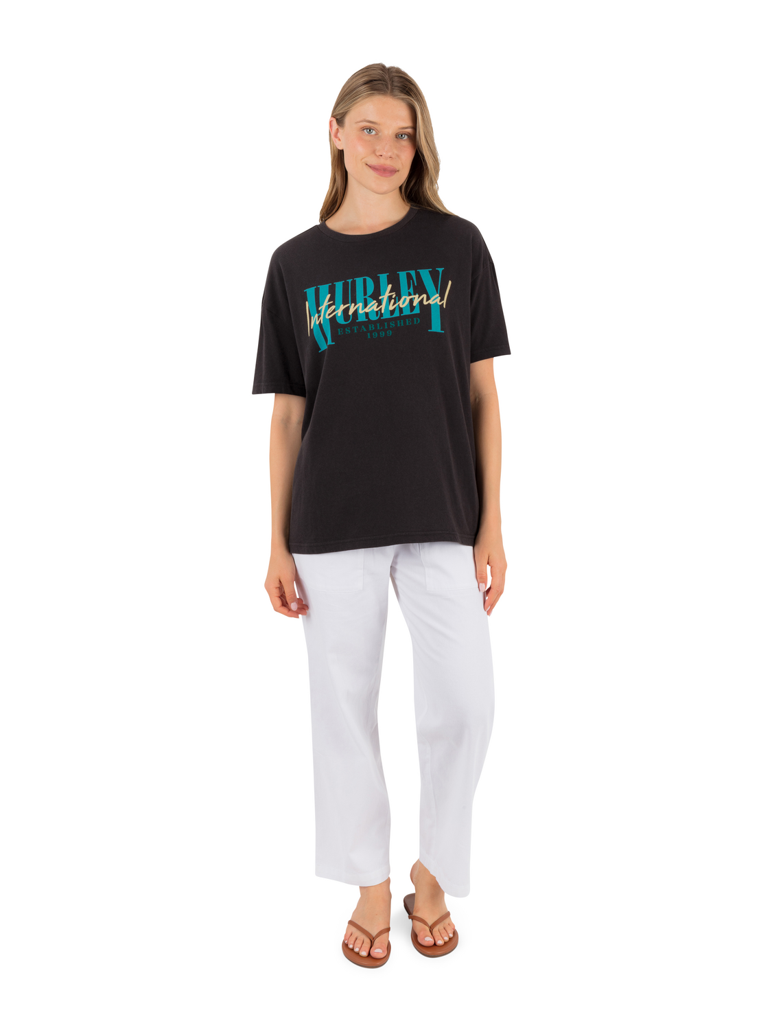Surf Hooky Boxy Crop Tee