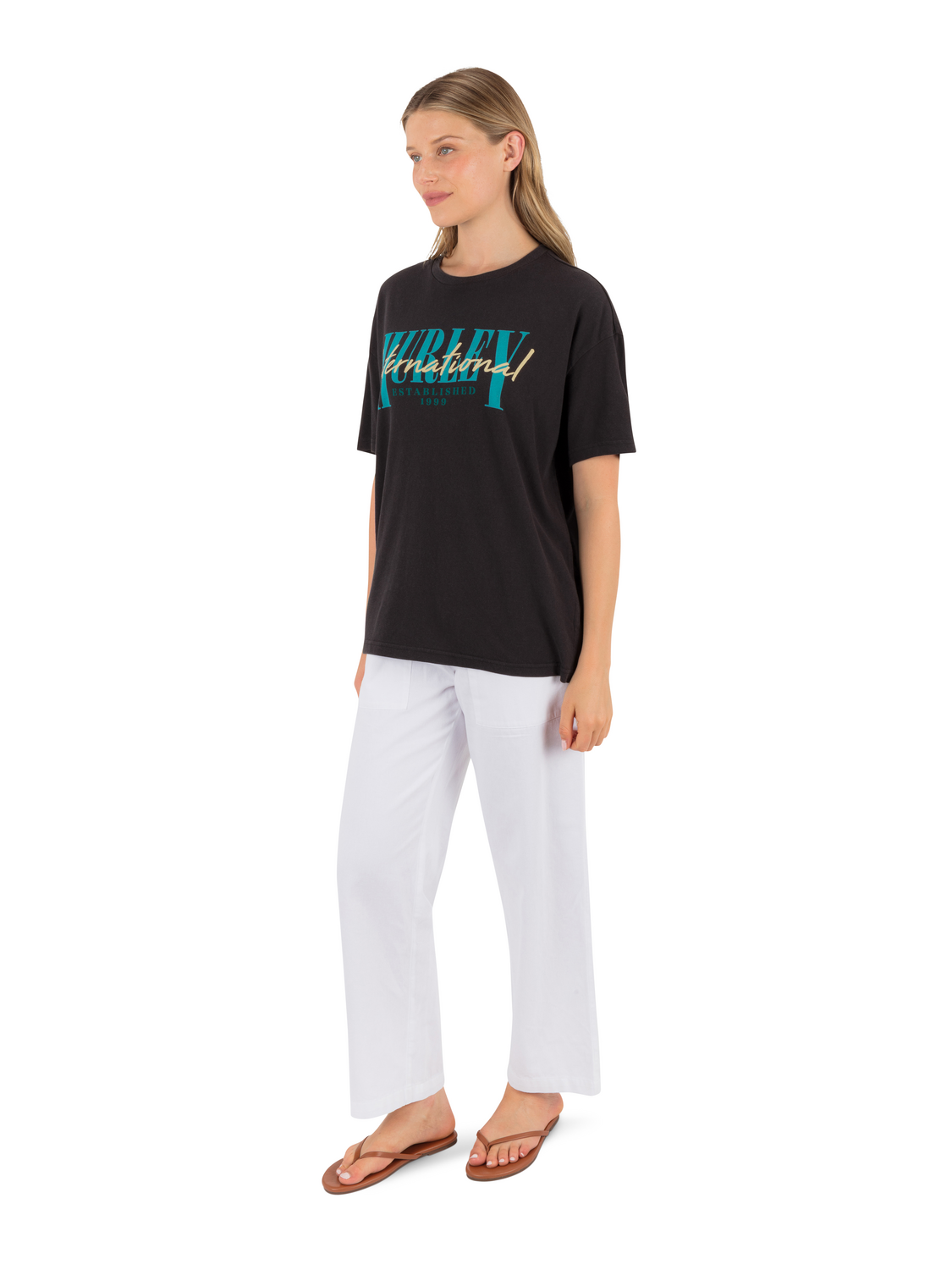 Surf Hooky Boxy Crop Tee