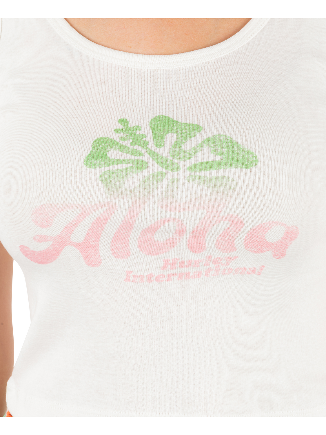 Greetings Scoop Crop Tank