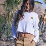 Eagles High Long Sleeve Crop Tee