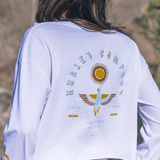 Eagles High Long Sleeve Crop Tee