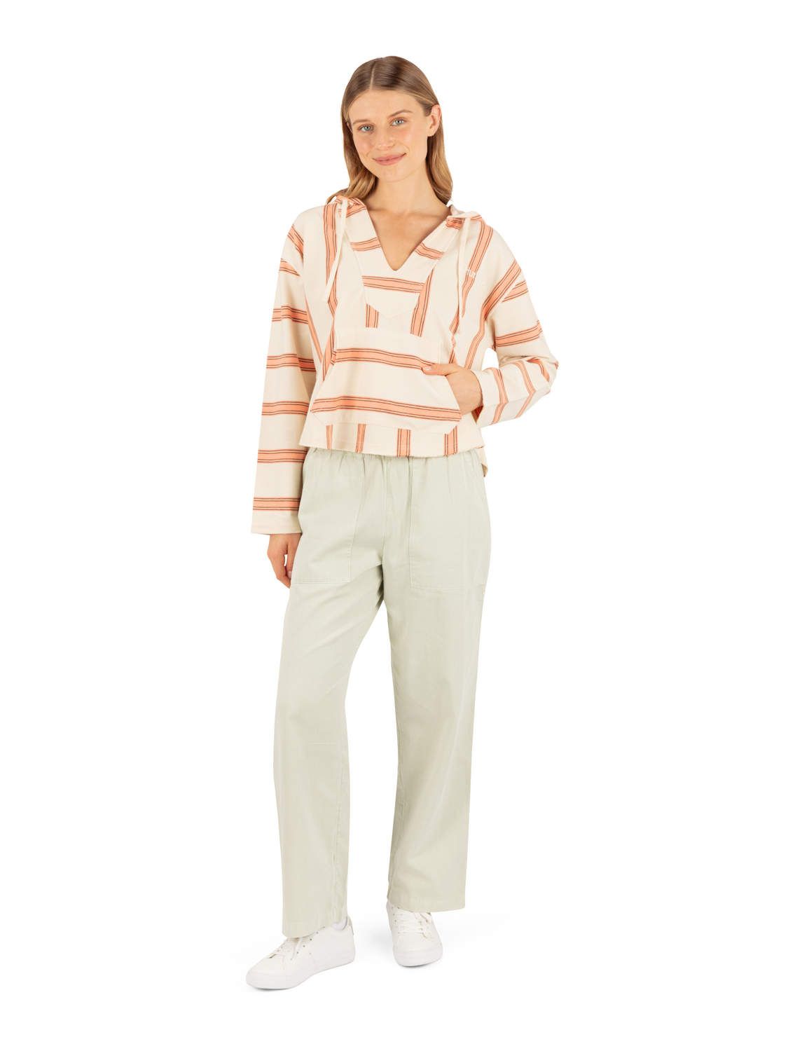Endless Stripe Baja Fleece