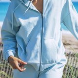 Bliss Crop Zip Hoodie