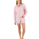 Castaway Palms Crop Zip Hoodie
