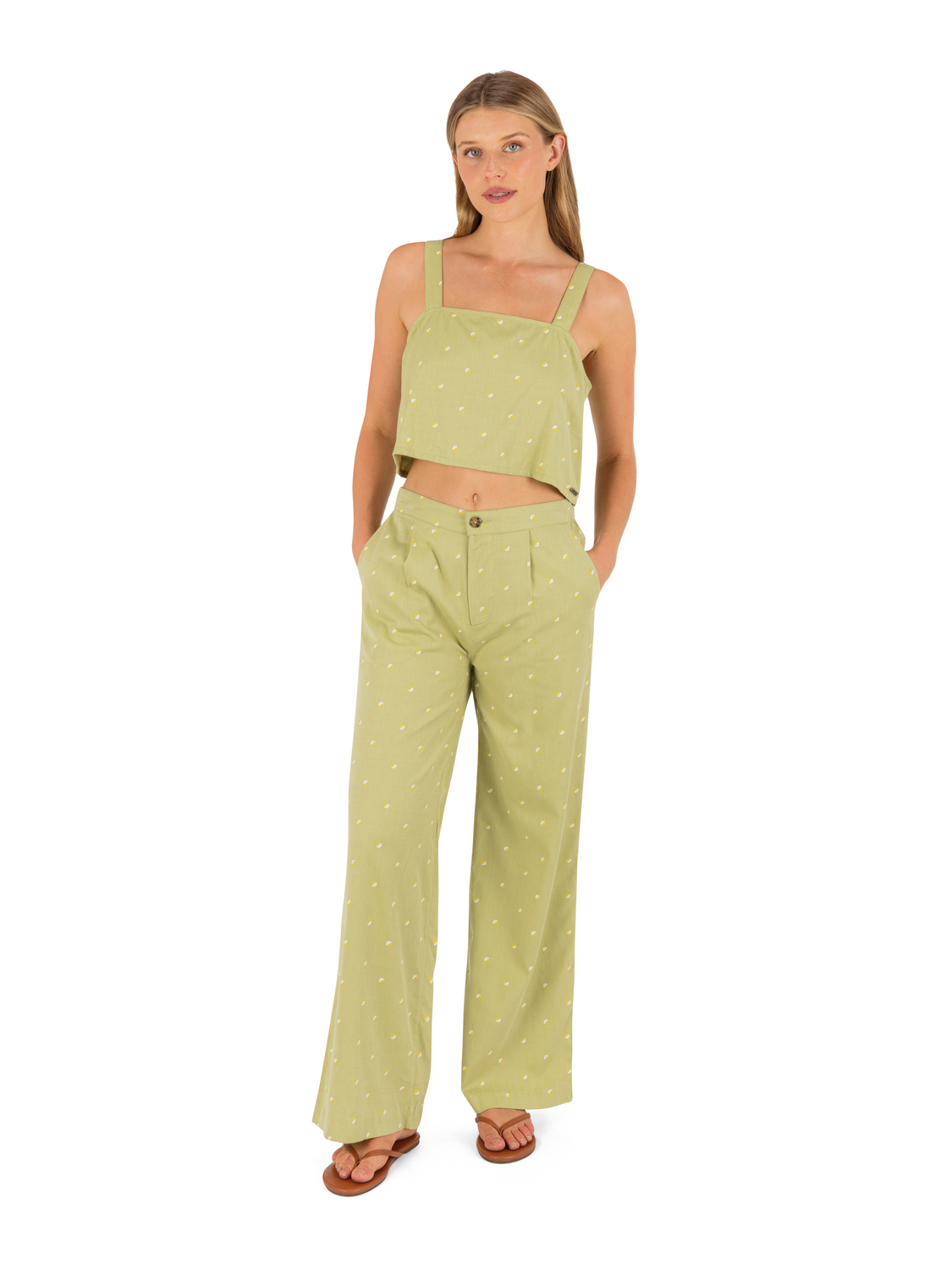 Wavy Dot Pant