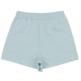 Light blue shorts on a white background