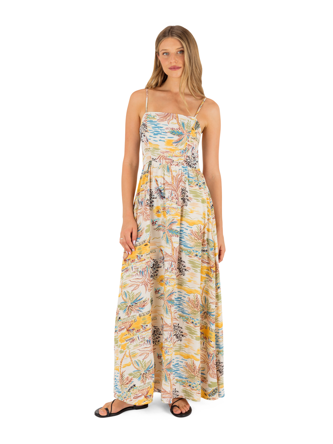 Safari Scenic Maxi Dress