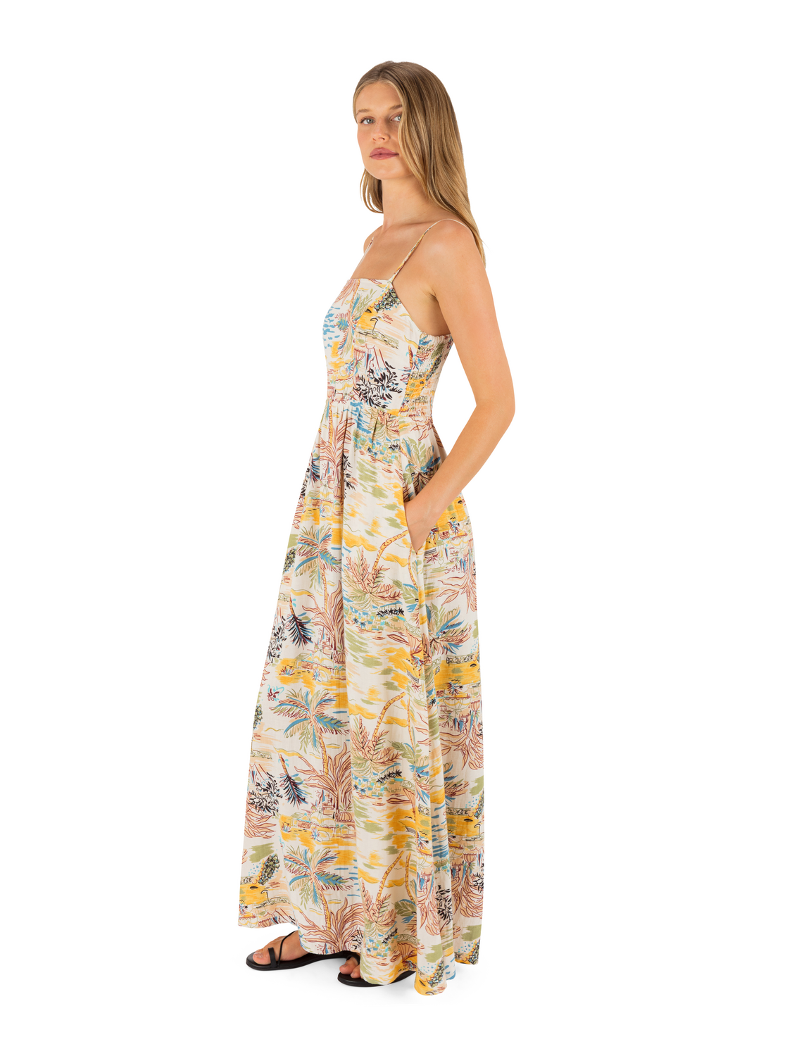 Safari Scenic Maxi Dress