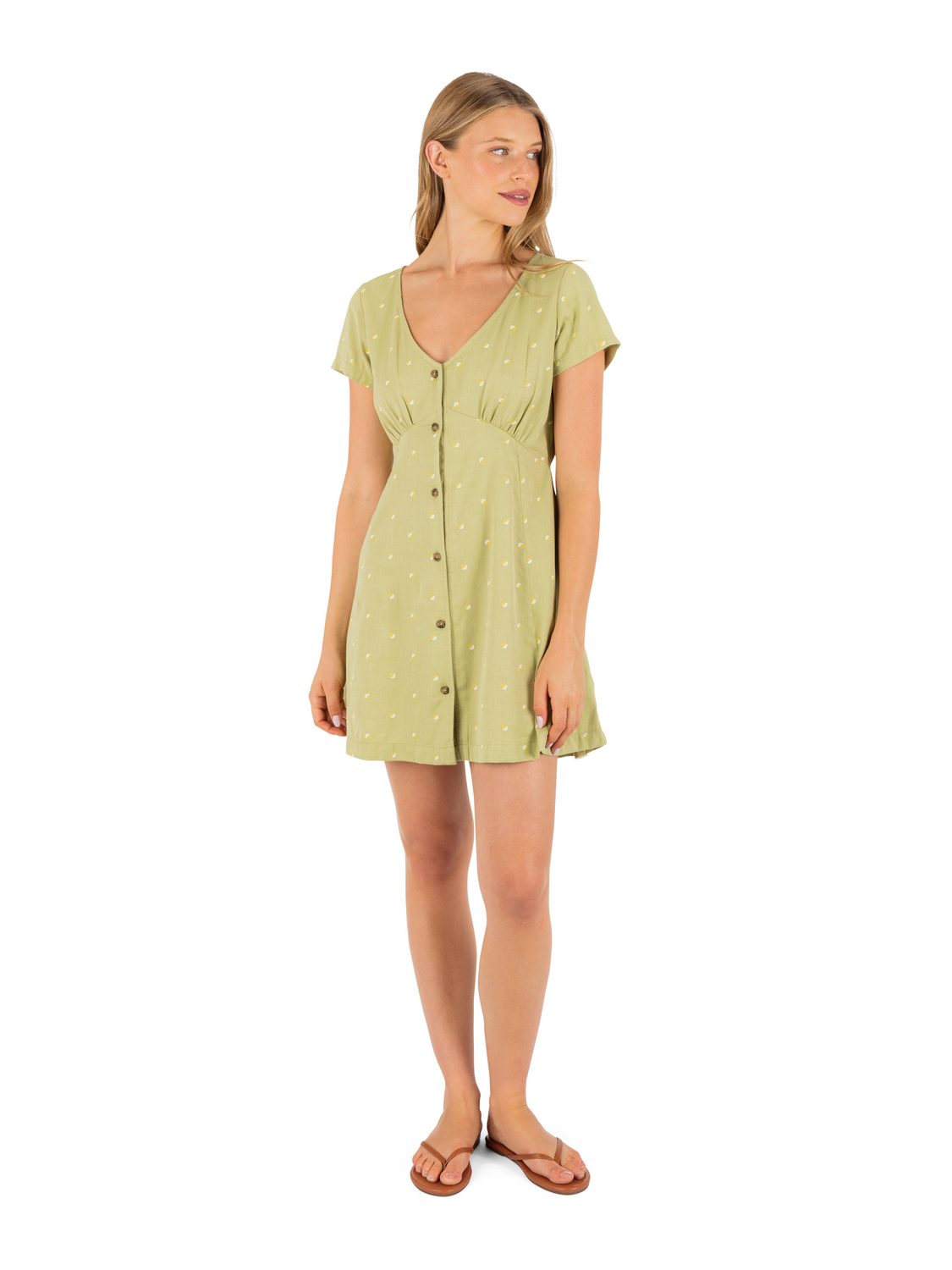Wavy Dot Dress