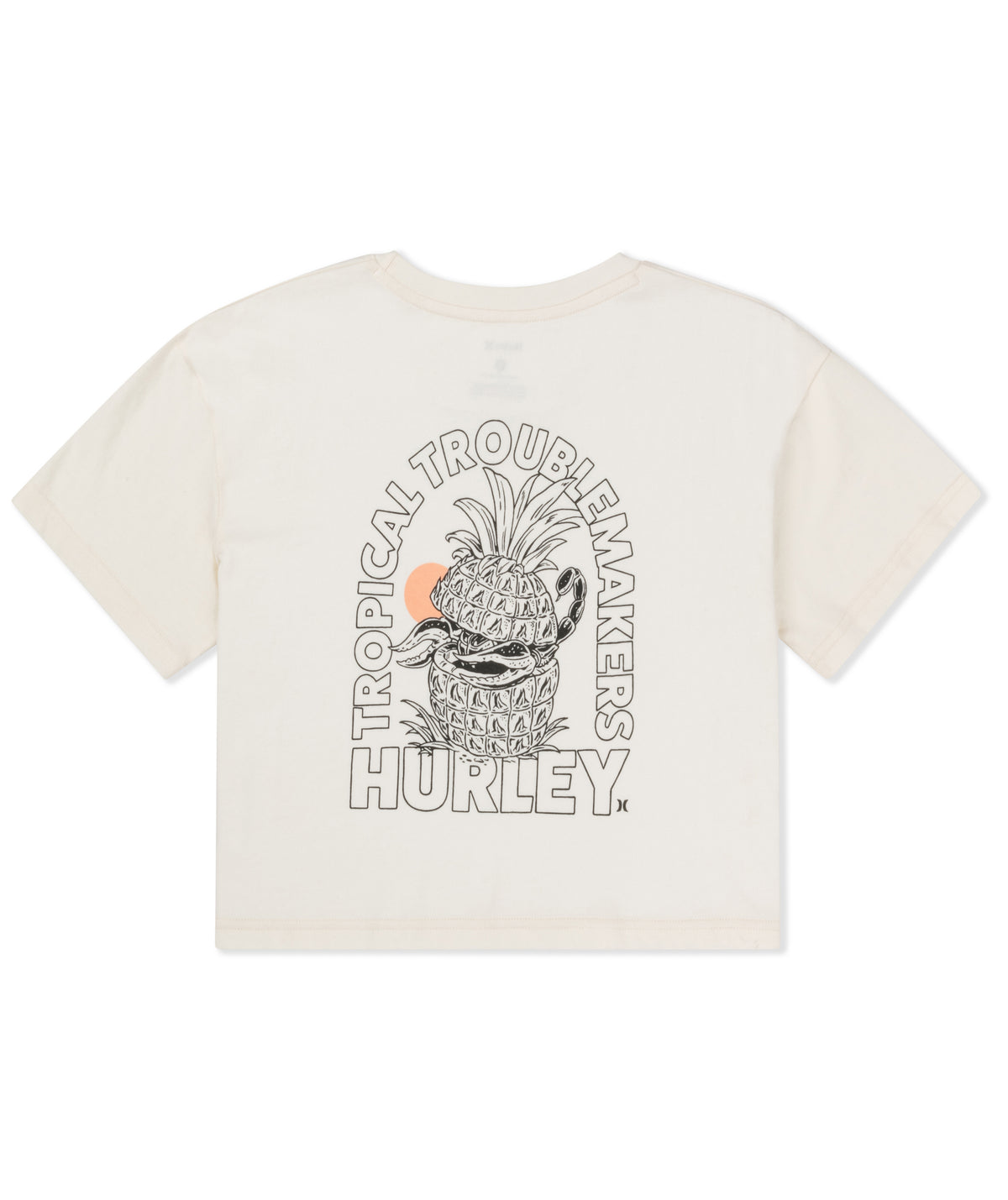 Tropical Trouble Boxy Crop Tee