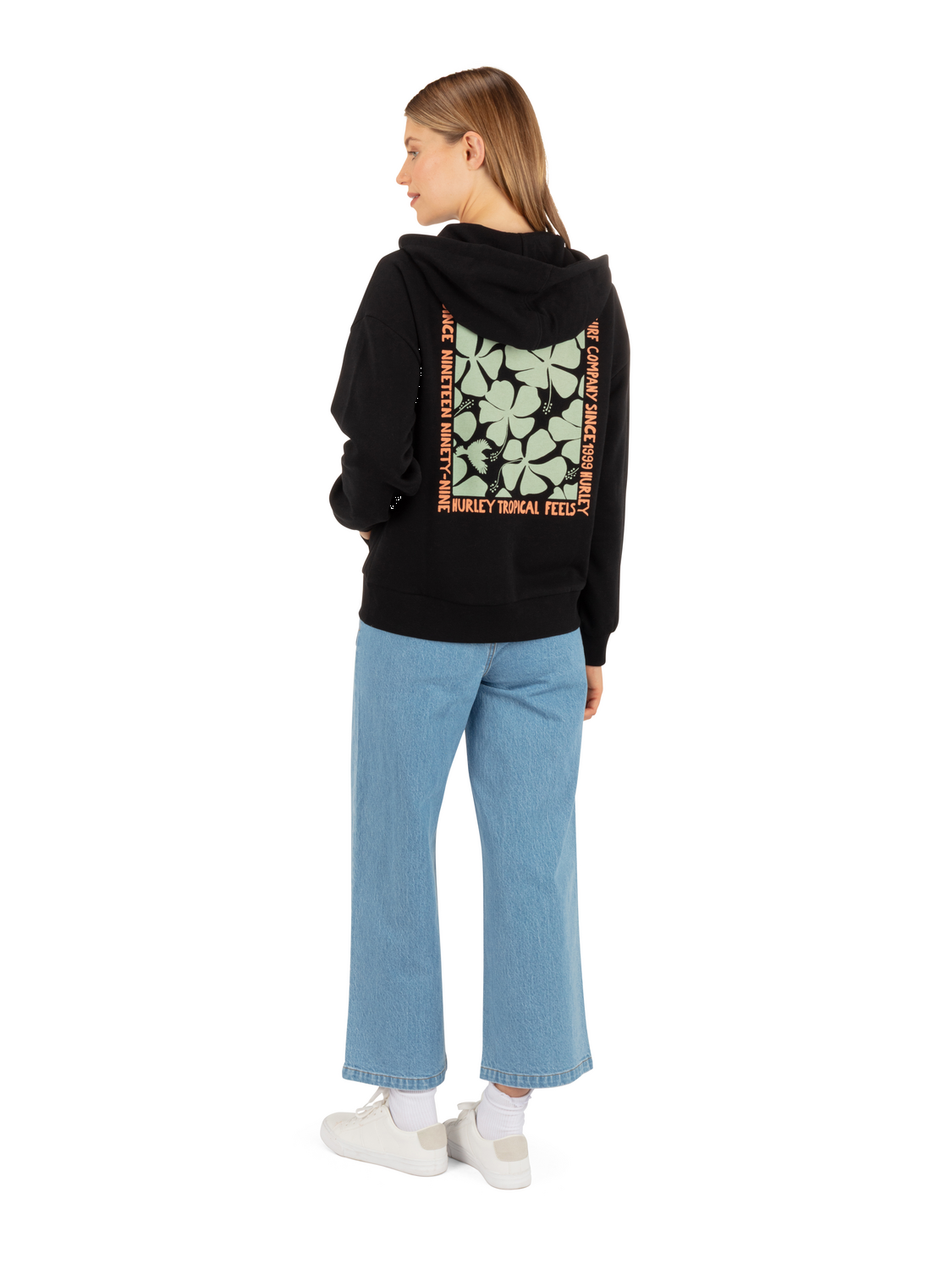 Hawaiian Kisses Zip Hoodie