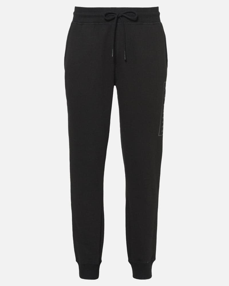 Black - Exist Boxed Logo Relaxed Fit Cotton Fleece Jogger | Hurley