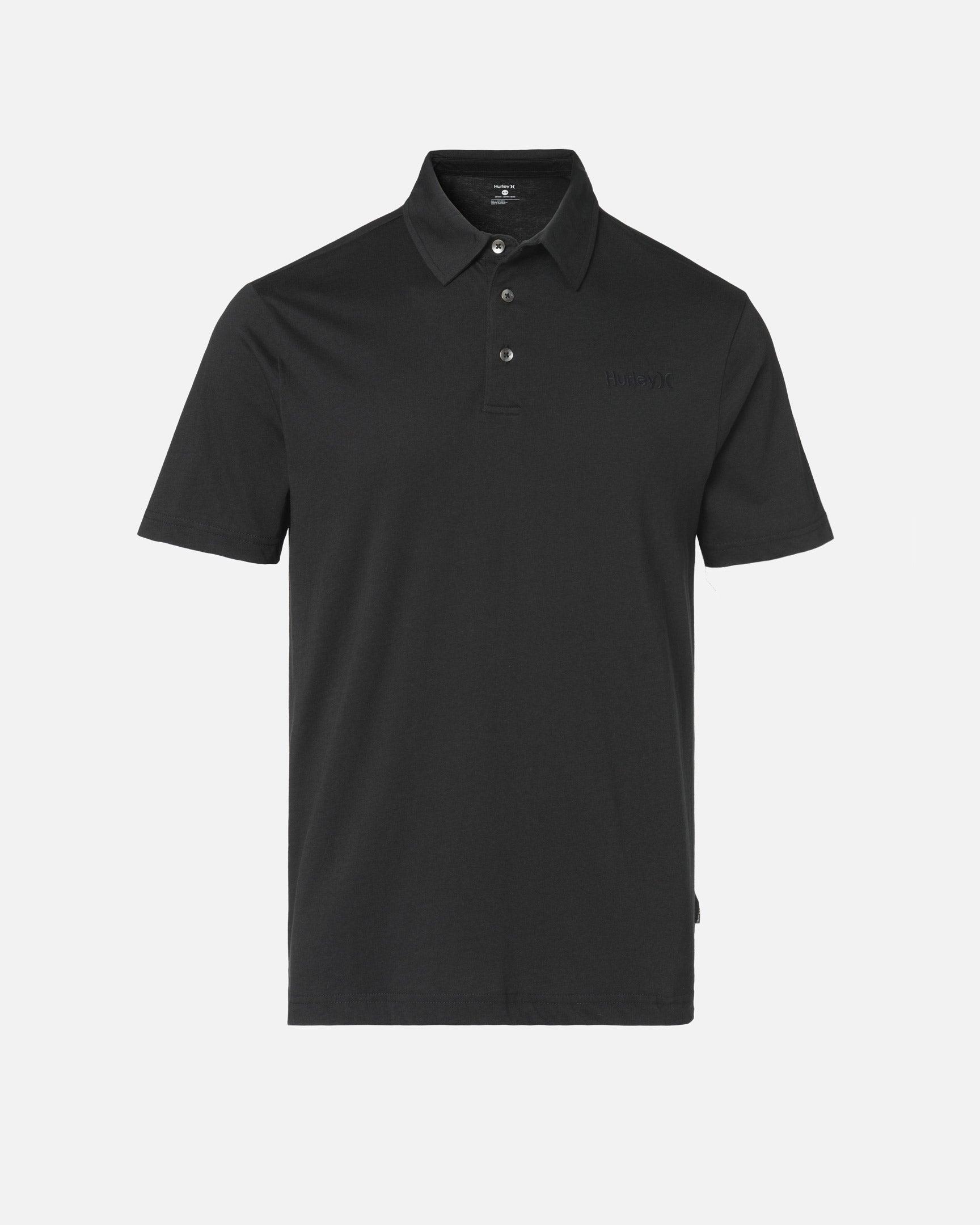 Black - Essential One And Only Short Sleeve Polo | Hurley