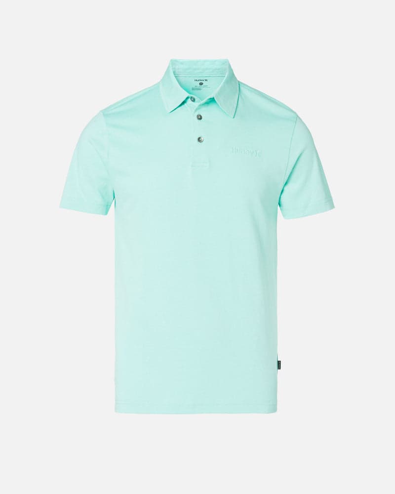Light Aqua - Essential One And Only Short Sleeve Polo | Hurley
