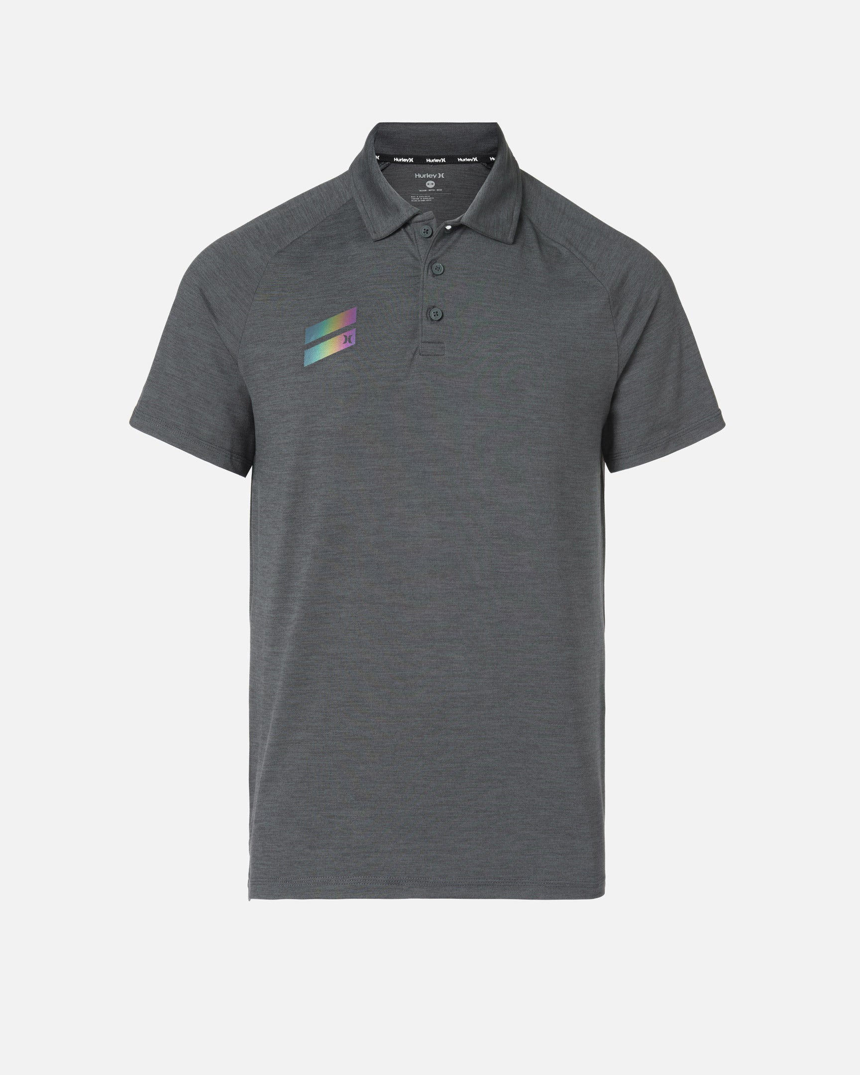 Black Exist Short Sleeve Performance Polo Hurley
