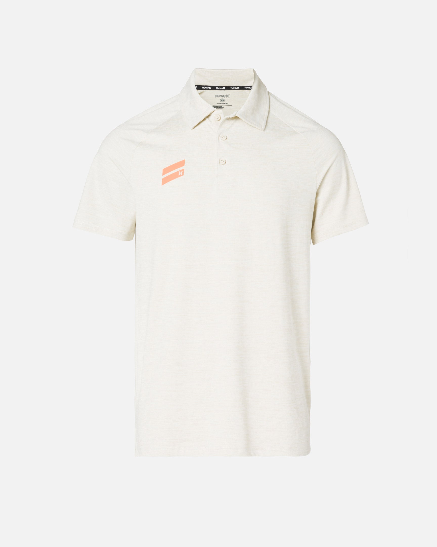Natural Exist Short Sleeve Performance Polo Hurley